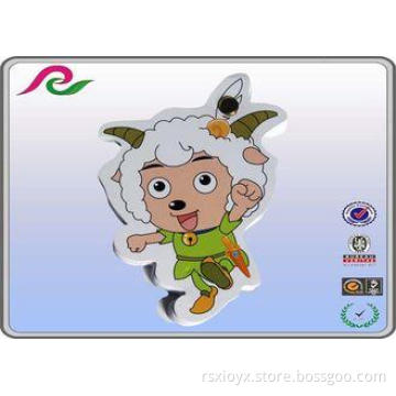 Lovely xiyangyang shaped sticky notes with customized size
